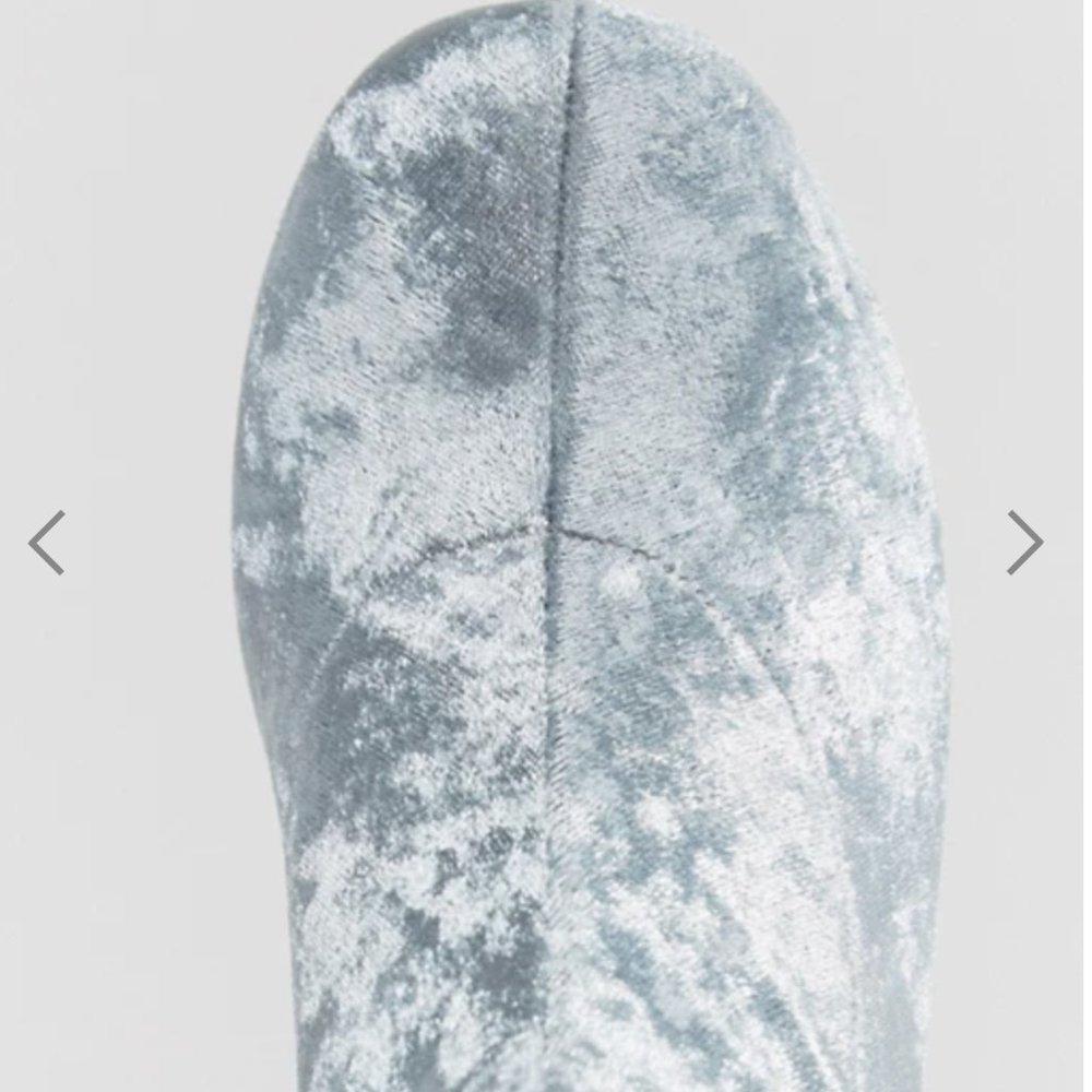 Velvet Platform Boot Silver/Gray - image 5